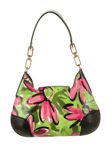 michael kors flowered messenger bag